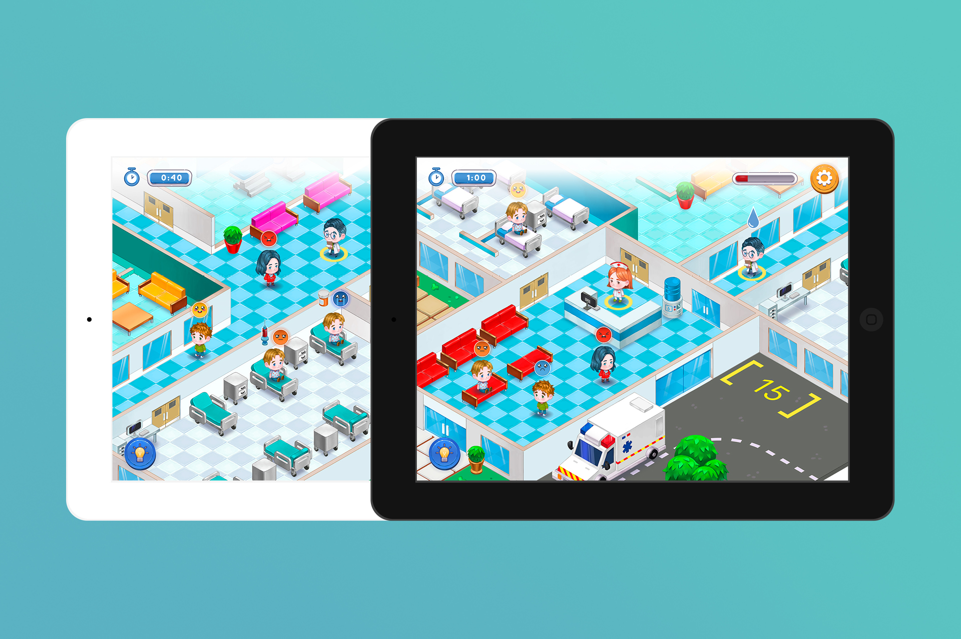 CHU de Liège - Mobile game design