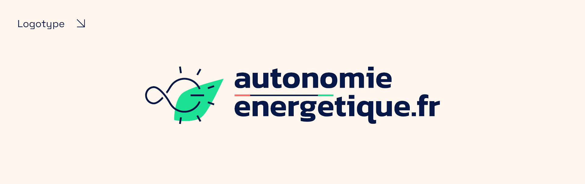 Autonomie énergétique - Visual brand / Website design