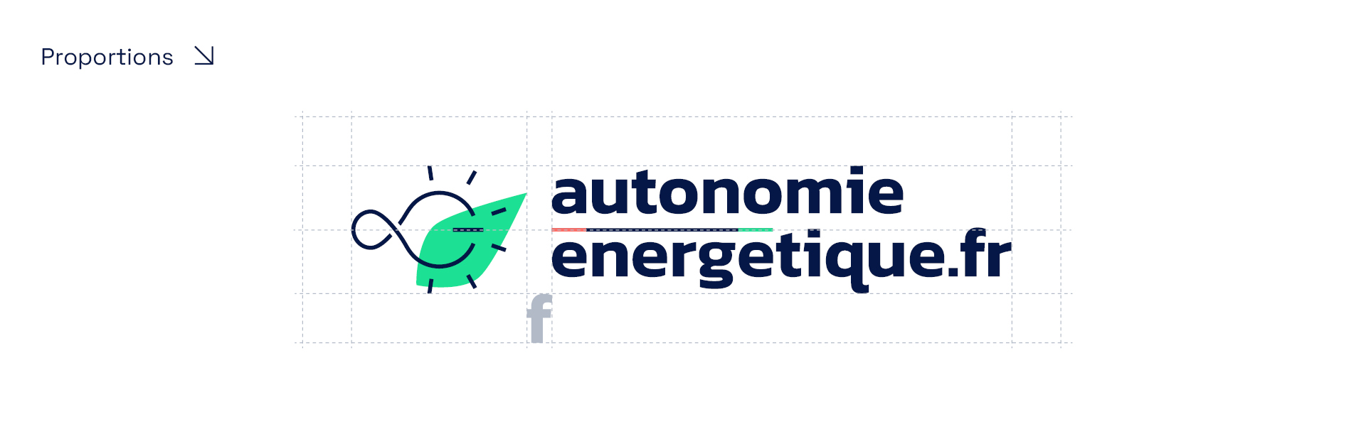 Autonomie énergétique - Visual brand / Website design