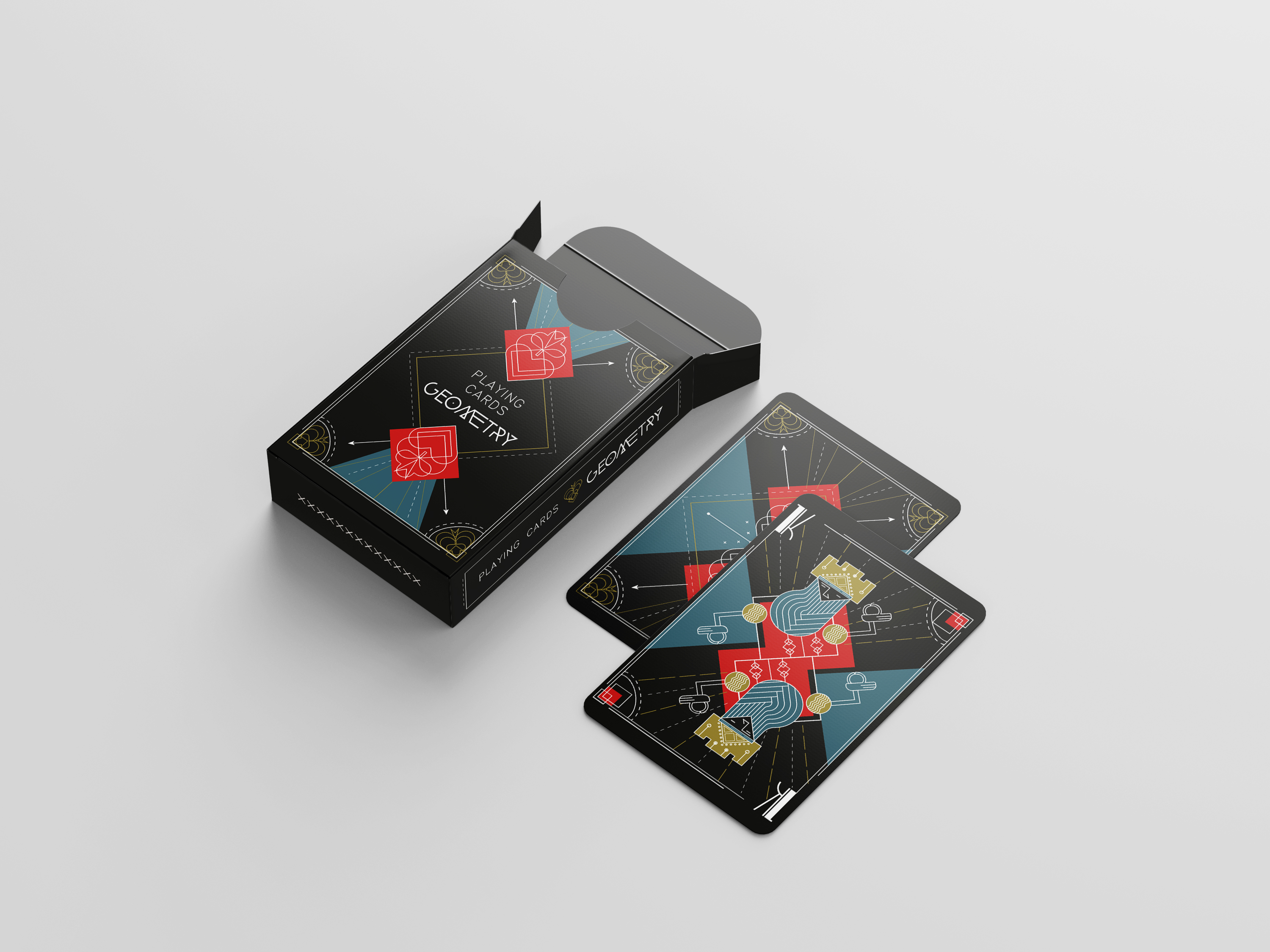geometry cards design