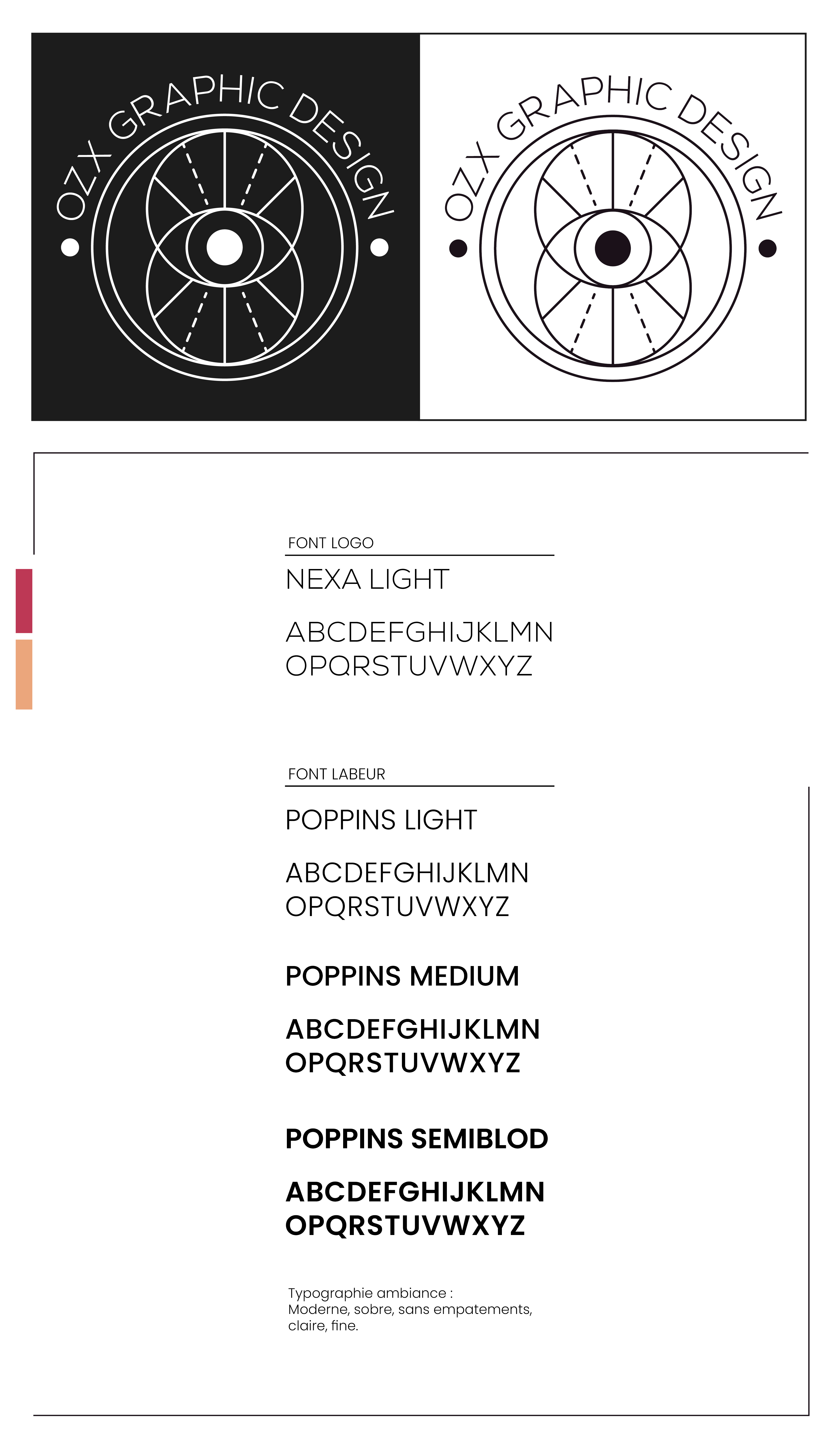 Logotype personal visual identity