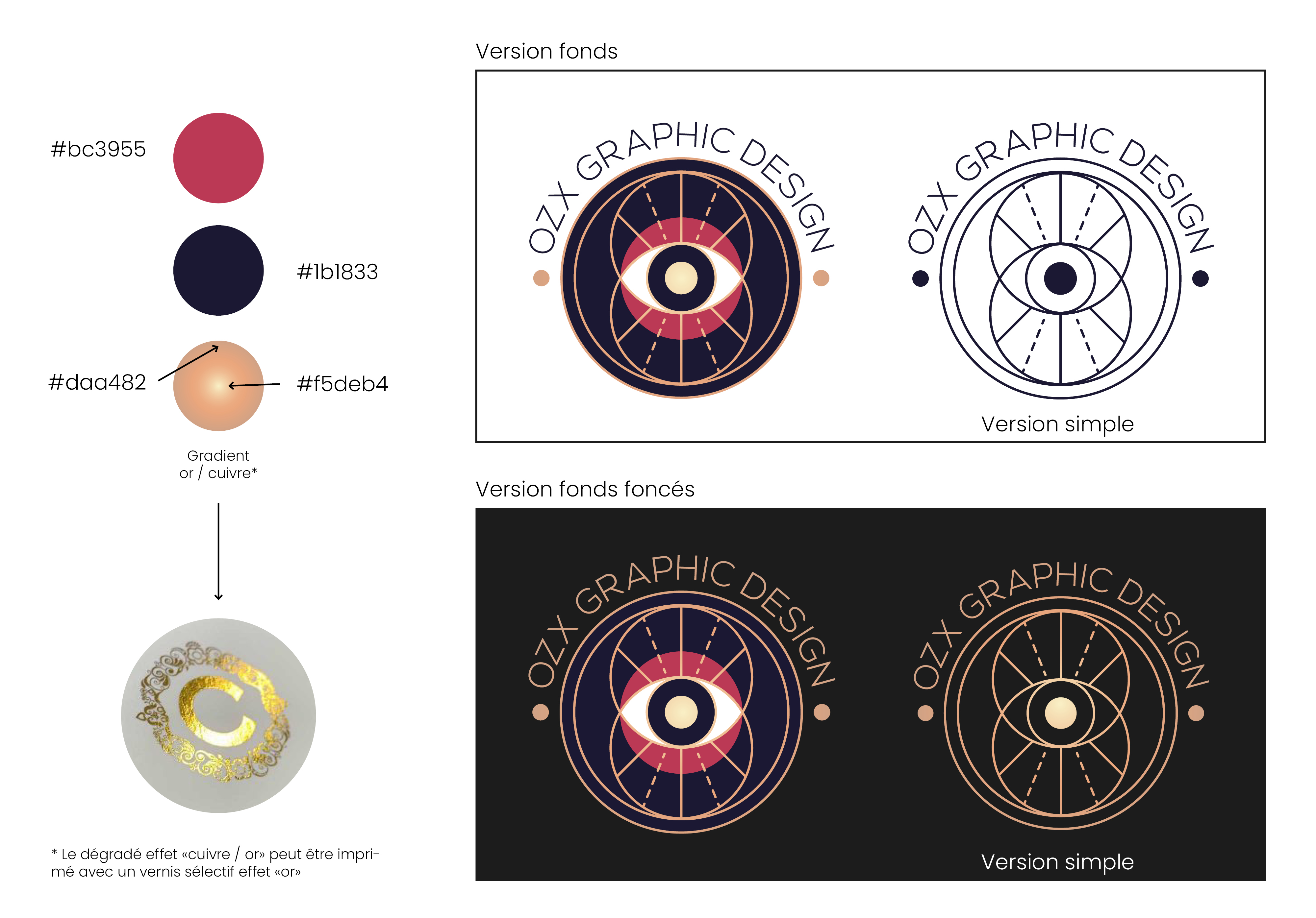 Logotype personal visual identity