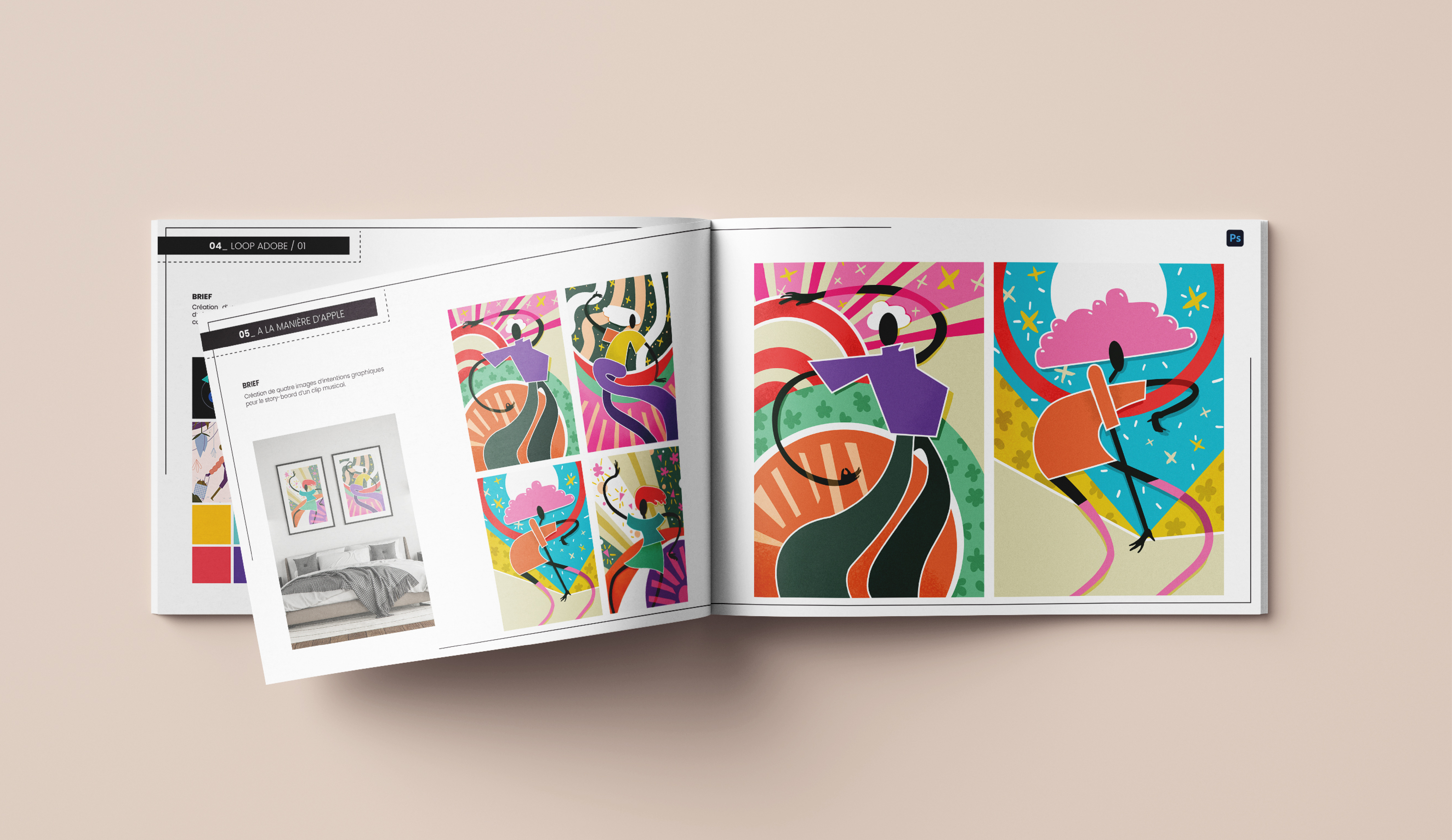 Logotype personal visual identity