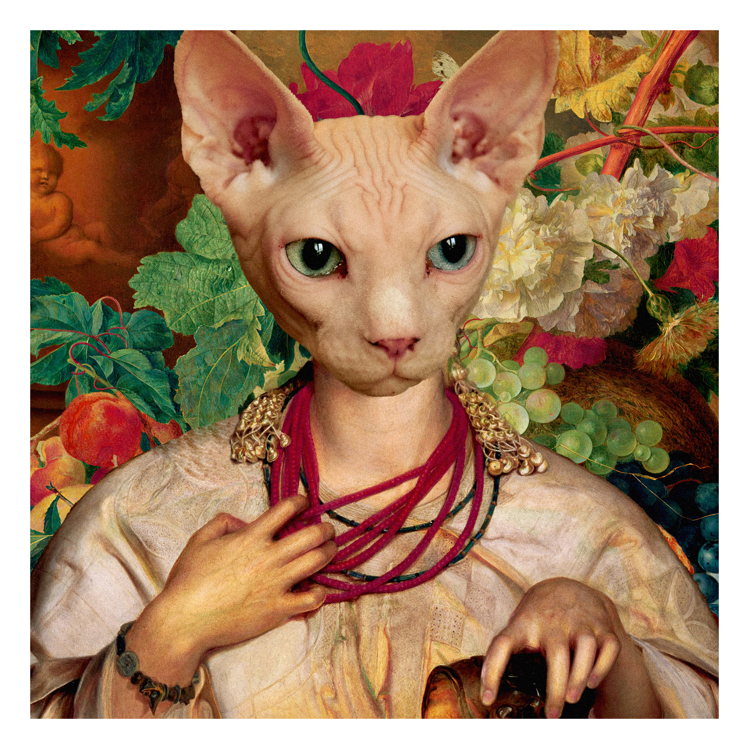 Sphinx collages design