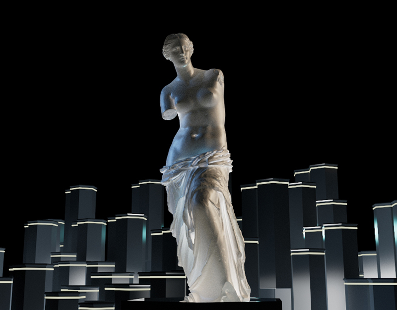 Statue demo 3D