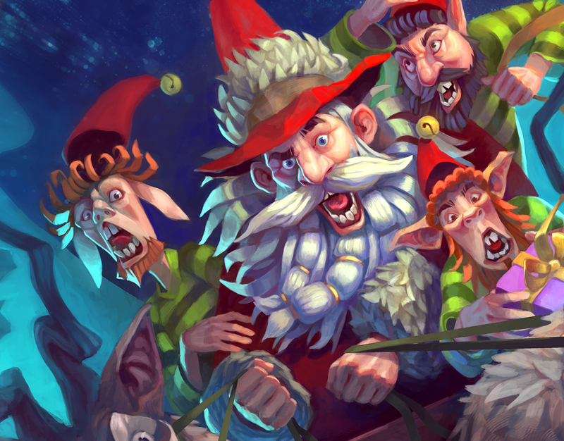 Christmas illustration digital art