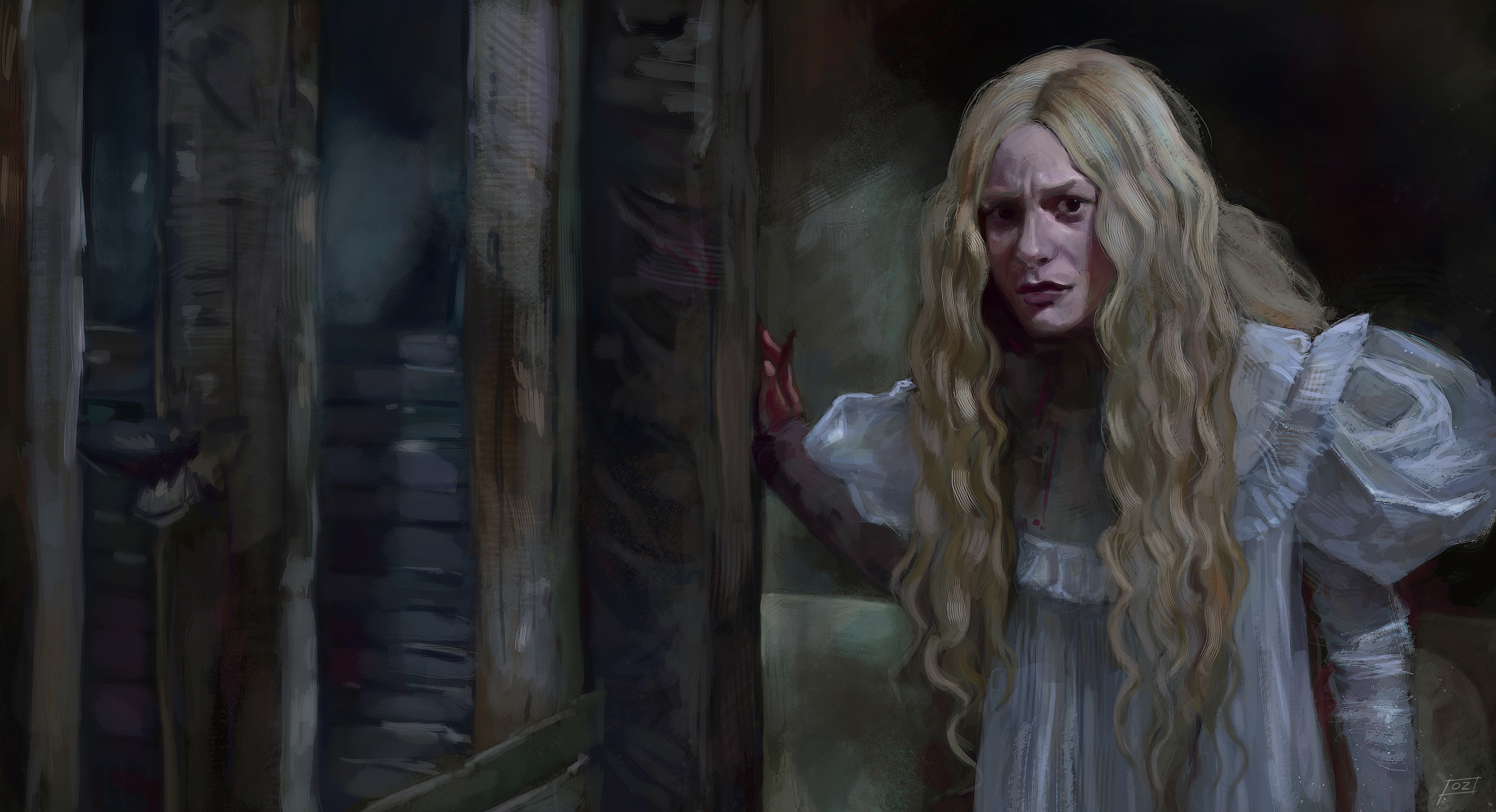 Crimson peak - Study digital painting