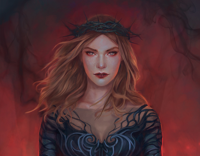 Cursebreaker- ACOTAR- Feyre - digital art
