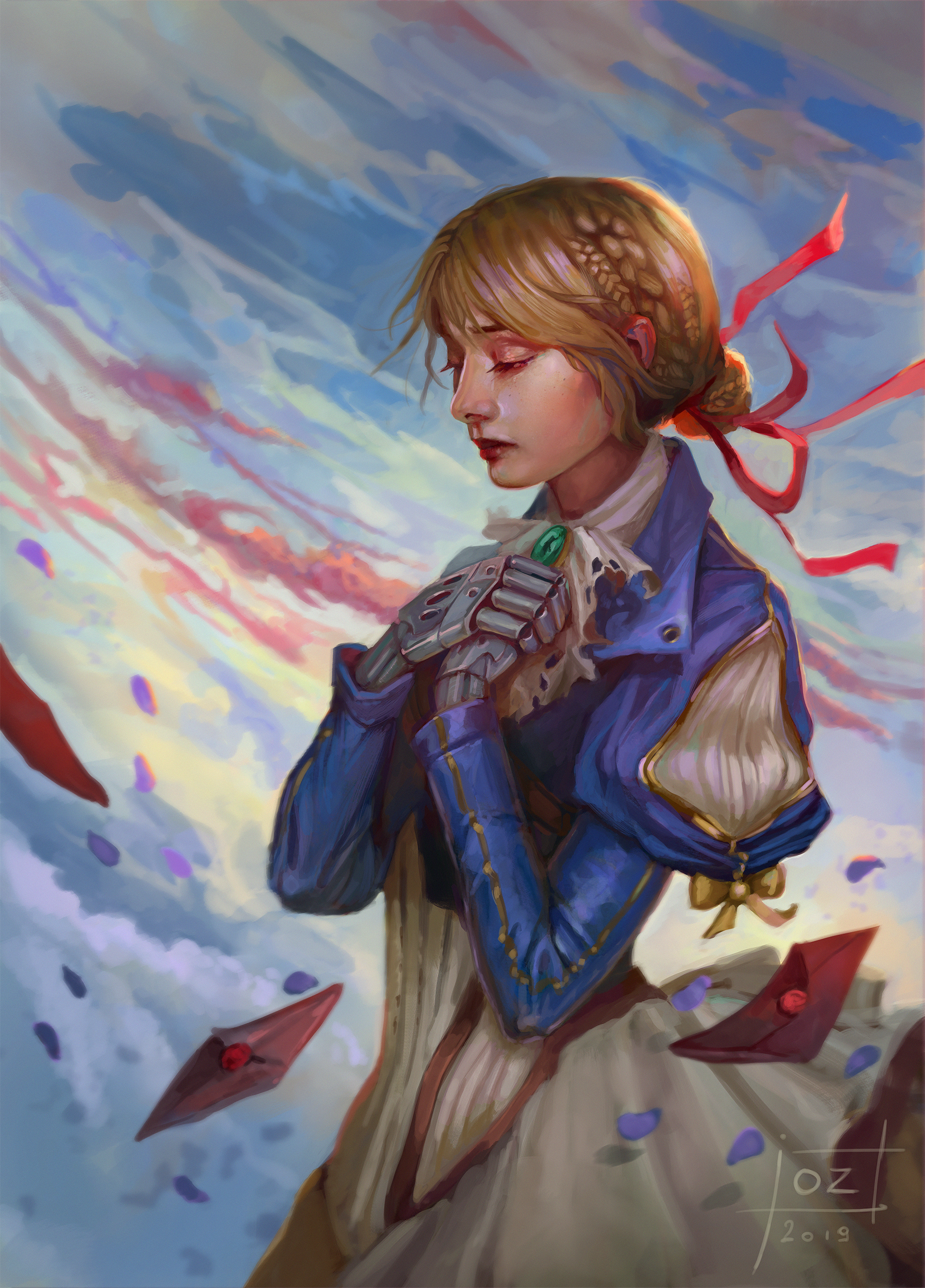 Violet Evergarden digital painting