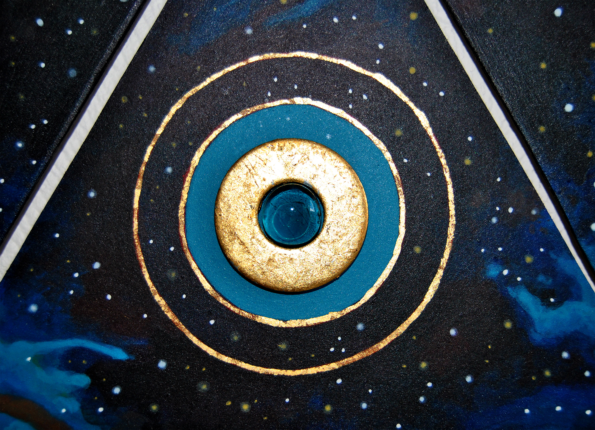 mobile art deco space art